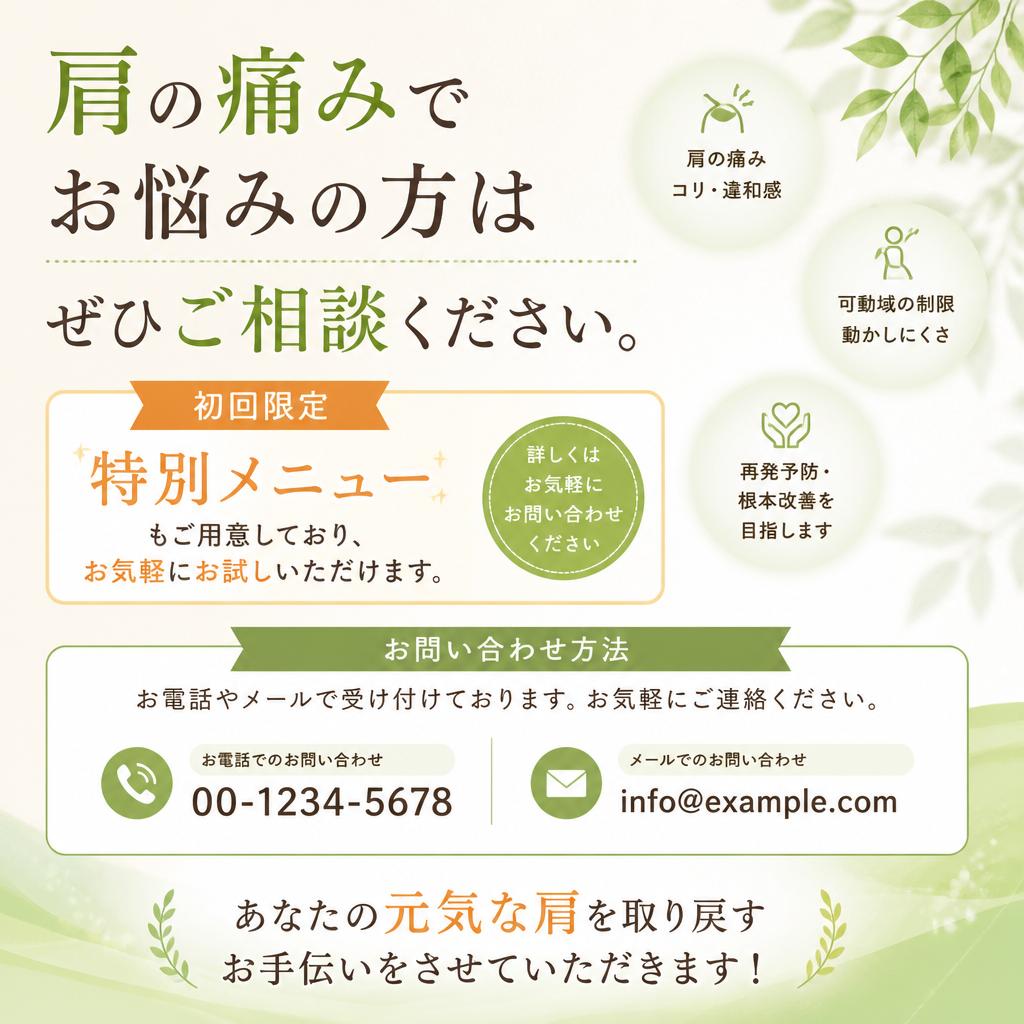 まずはお気軽にお問い合わせを！