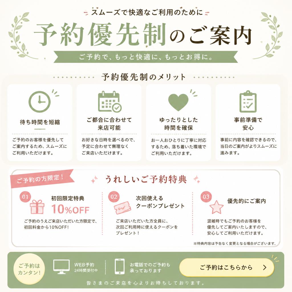 7. 今すぐ予約する理由