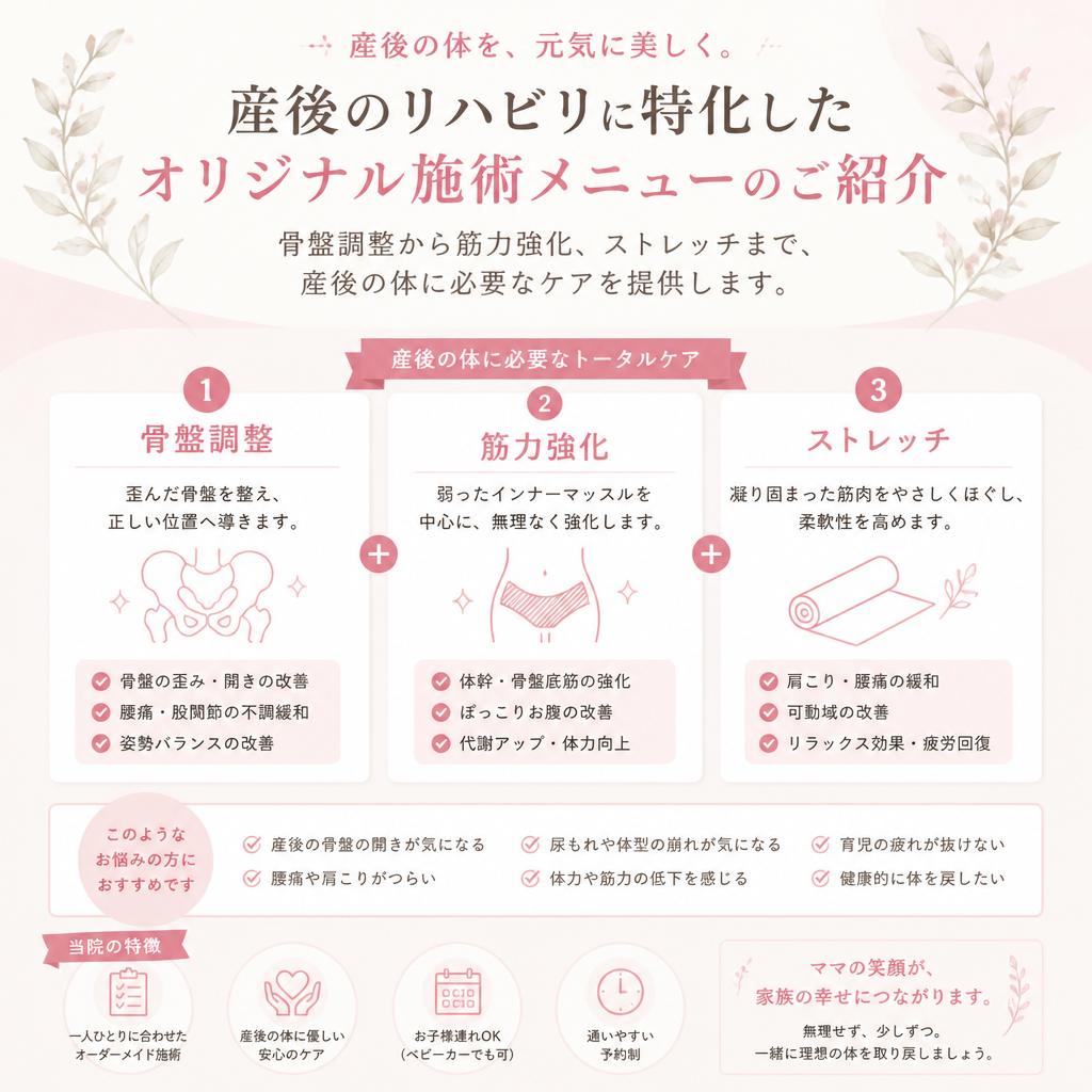 私たちの施術メニュー