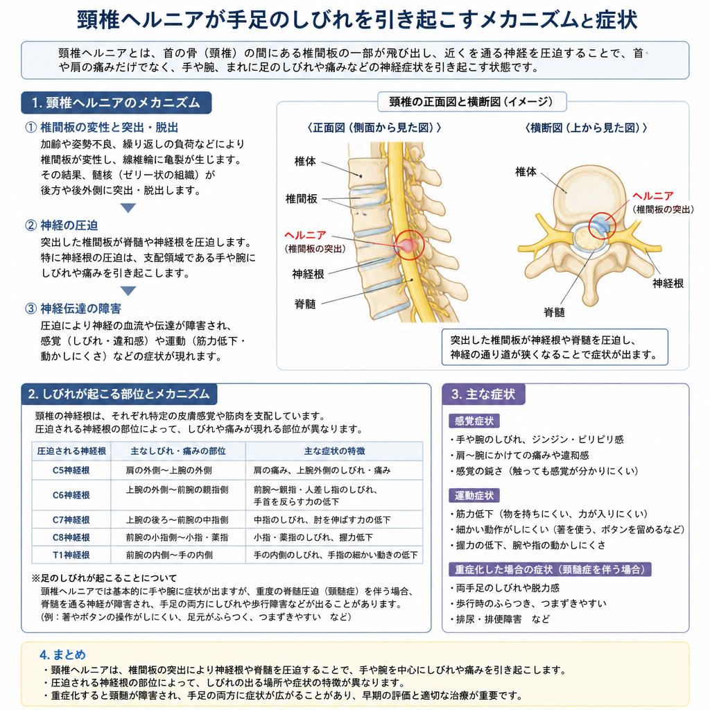 頸椎ヘルニアとは？