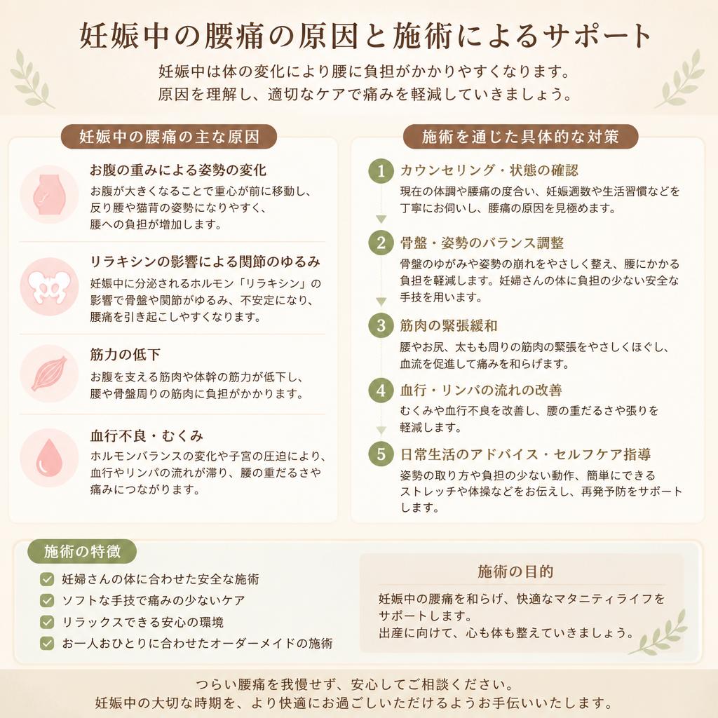 腰痛の原因とその対策