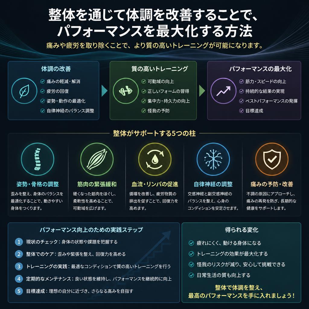 体調改善のための施術