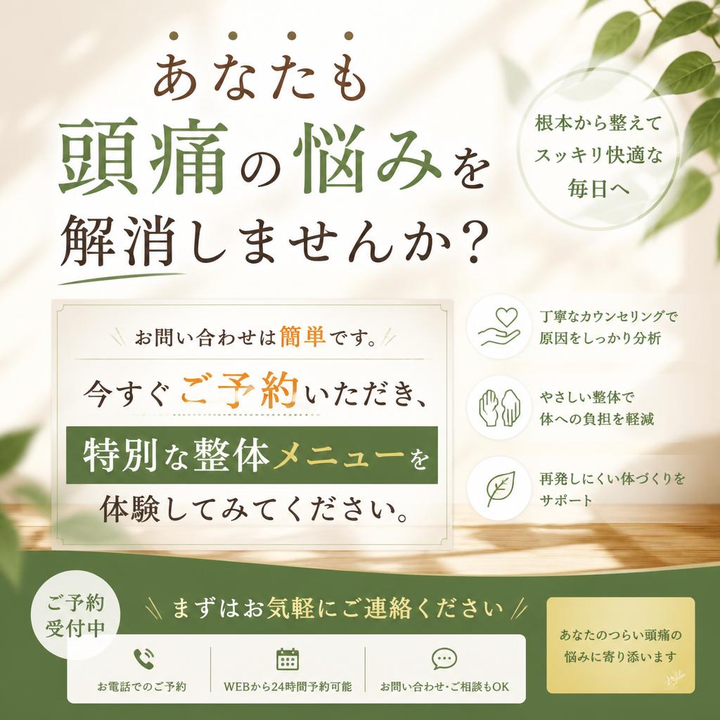 今すぐご予約を！
