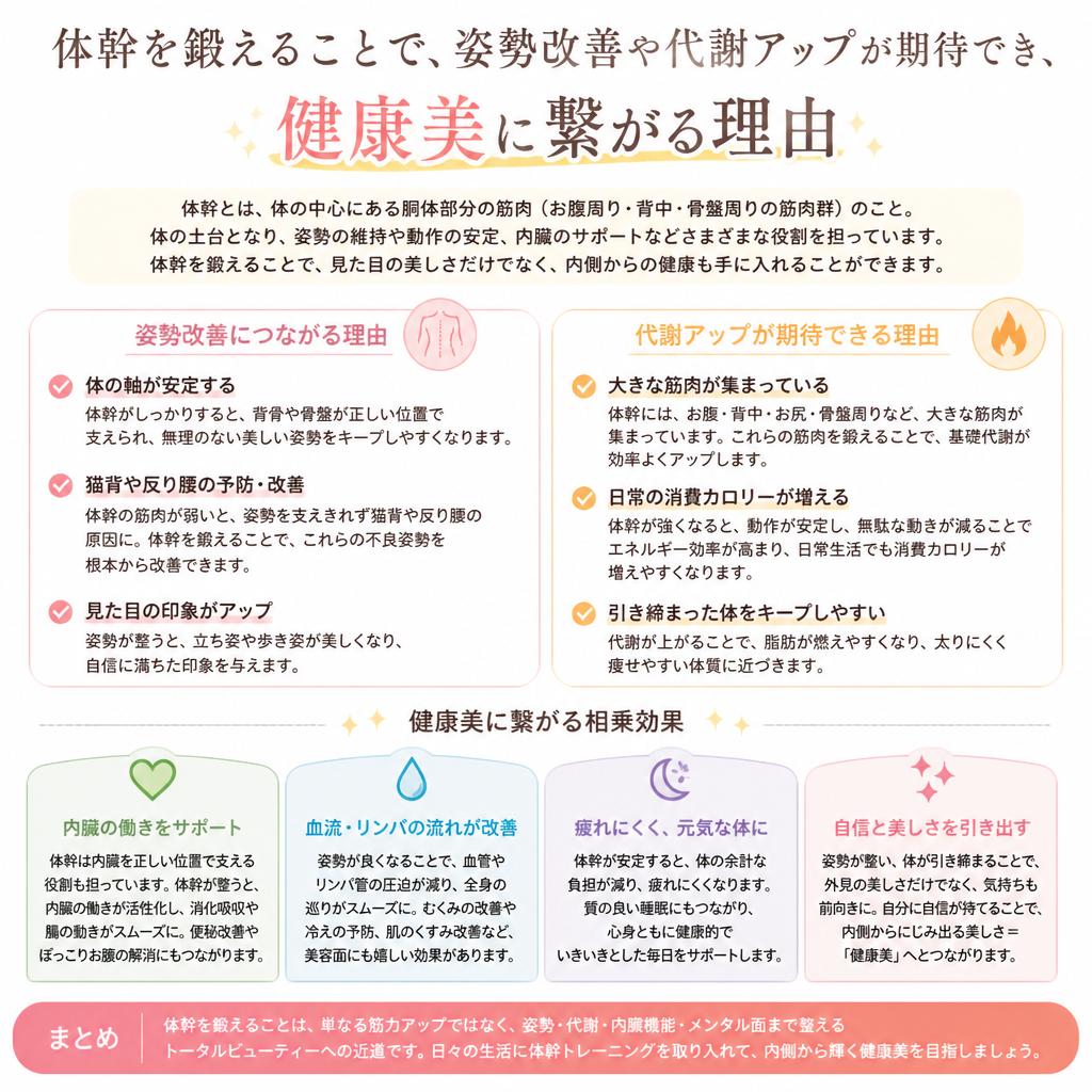 2. 体幹トレーニングの重要性