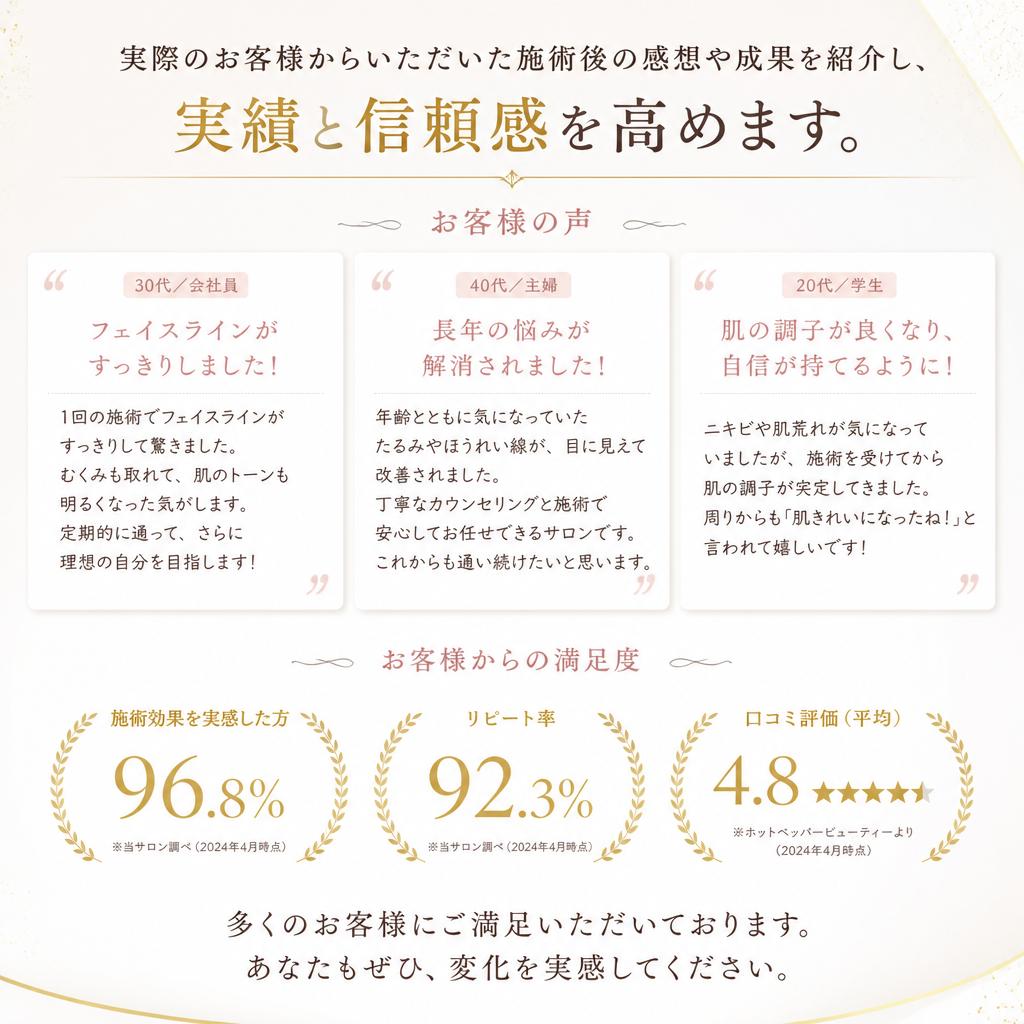 5. お客様の声