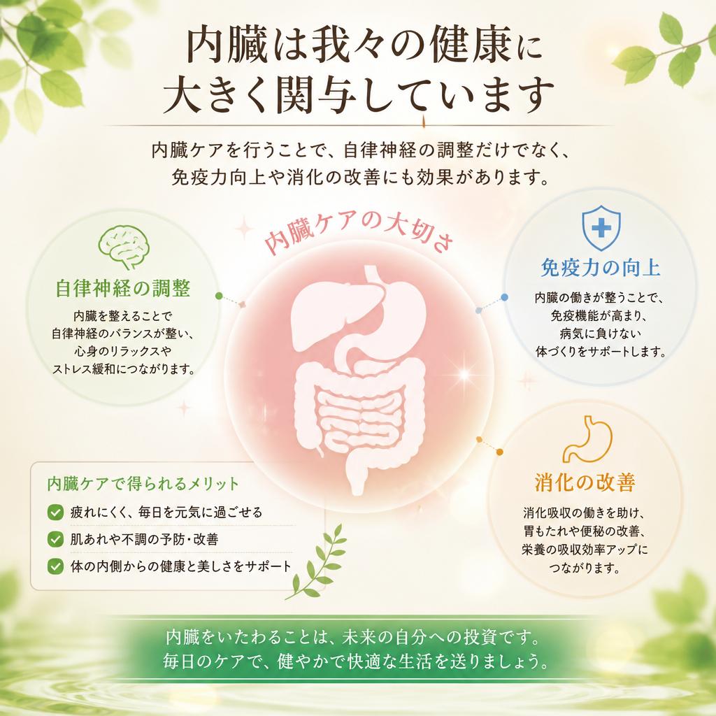 内臓ケアの重要性
