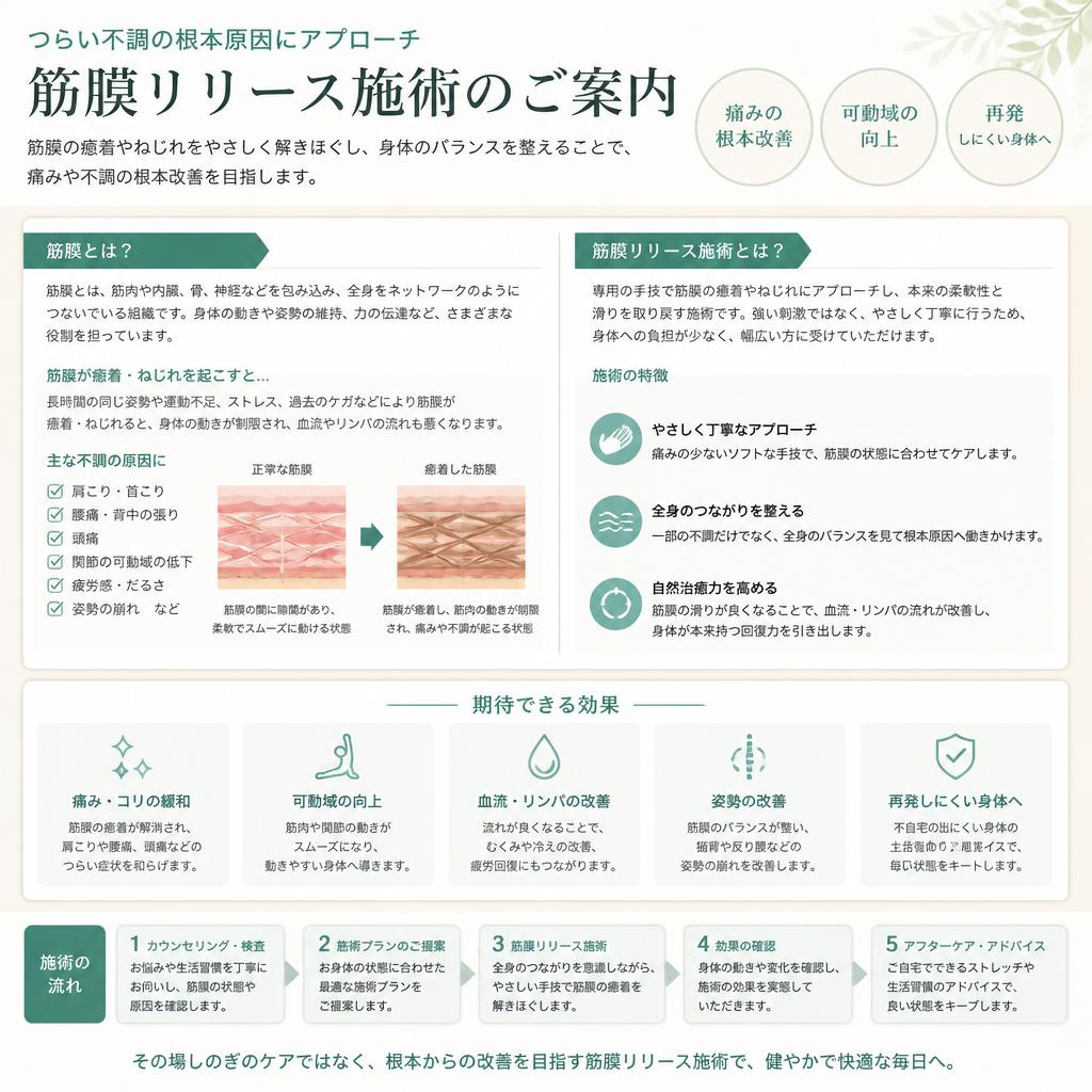 施術内容と効果