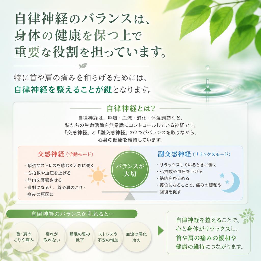 自律神経バランスの重要性