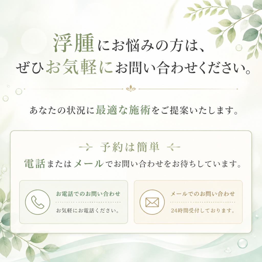 まずはお気軽にお問い合わせを！