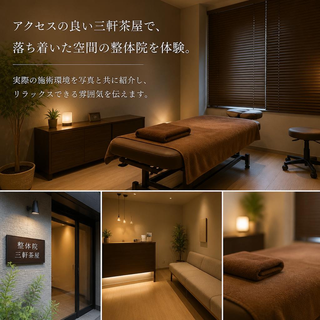 三軒茶屋の隠れ家整体院