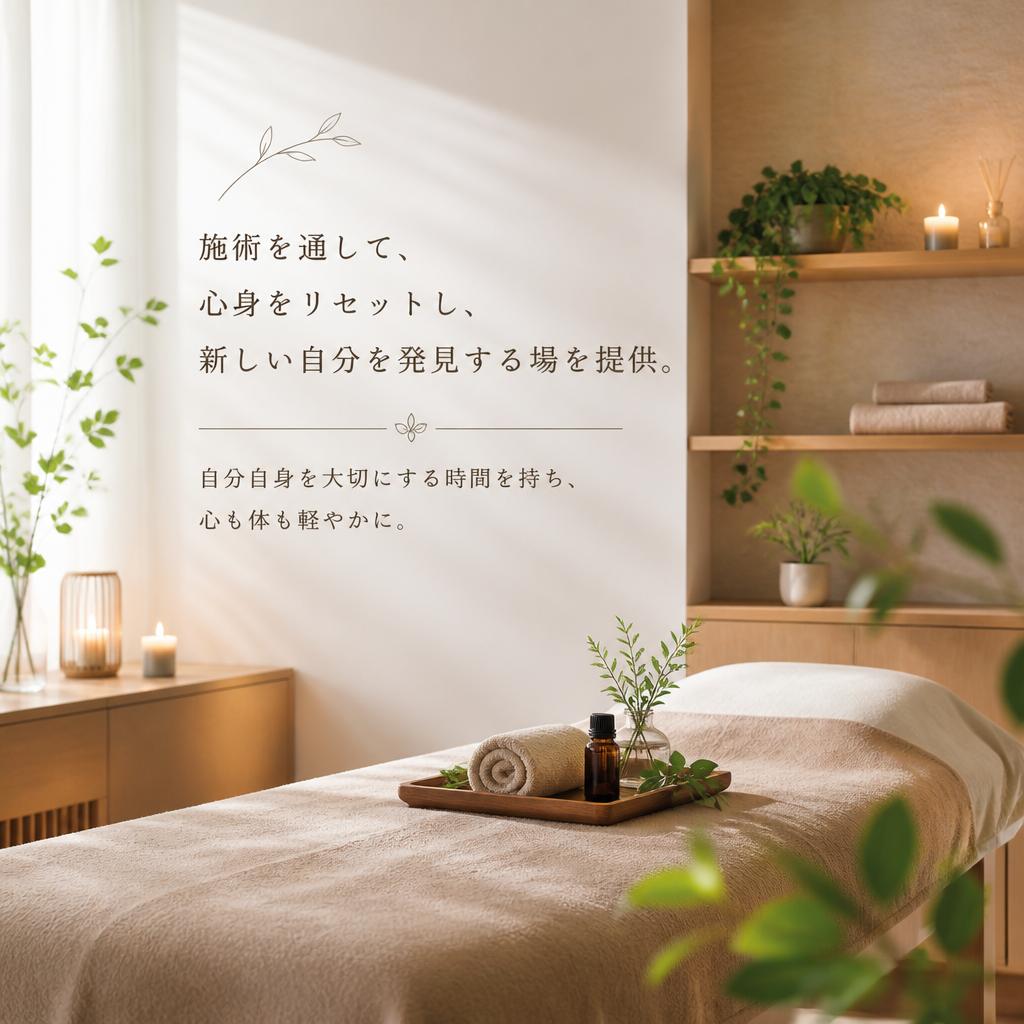 心身のリセット体験