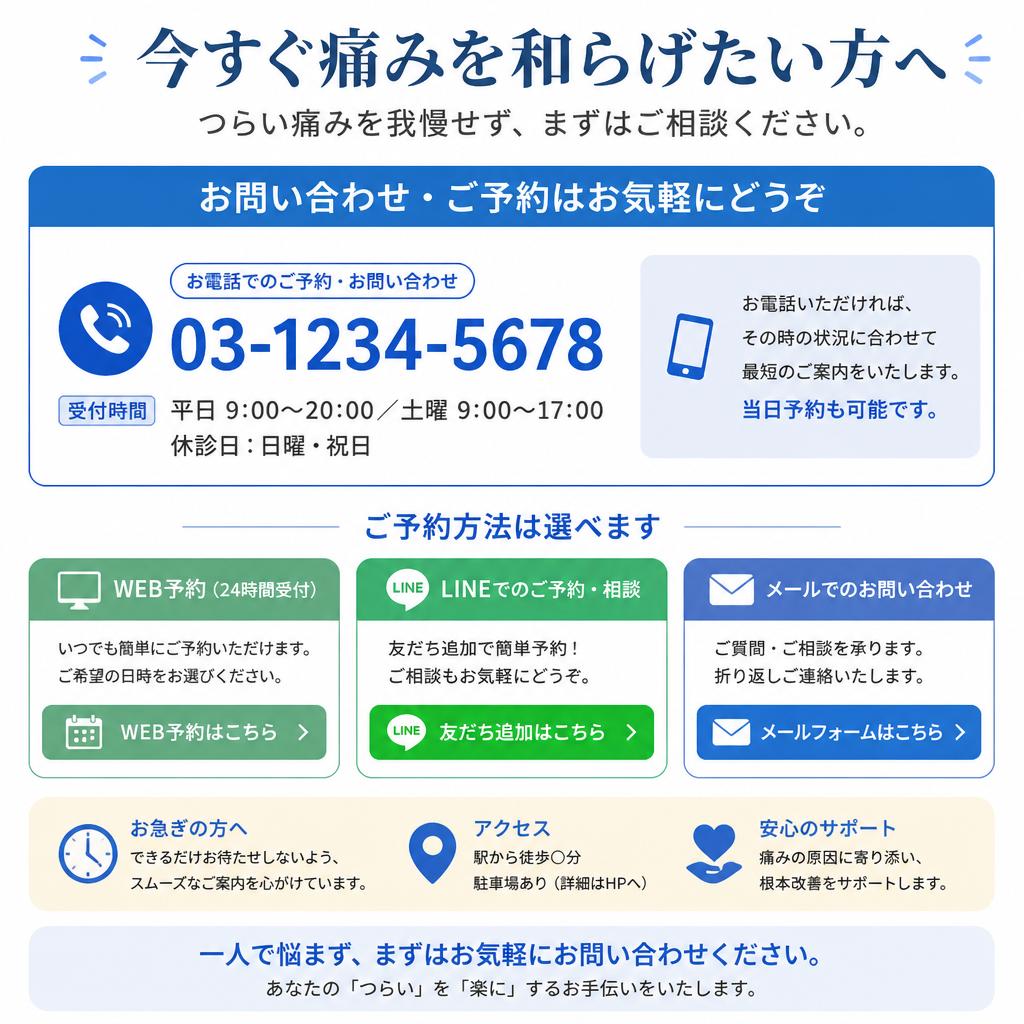 お問い合わせ・予約