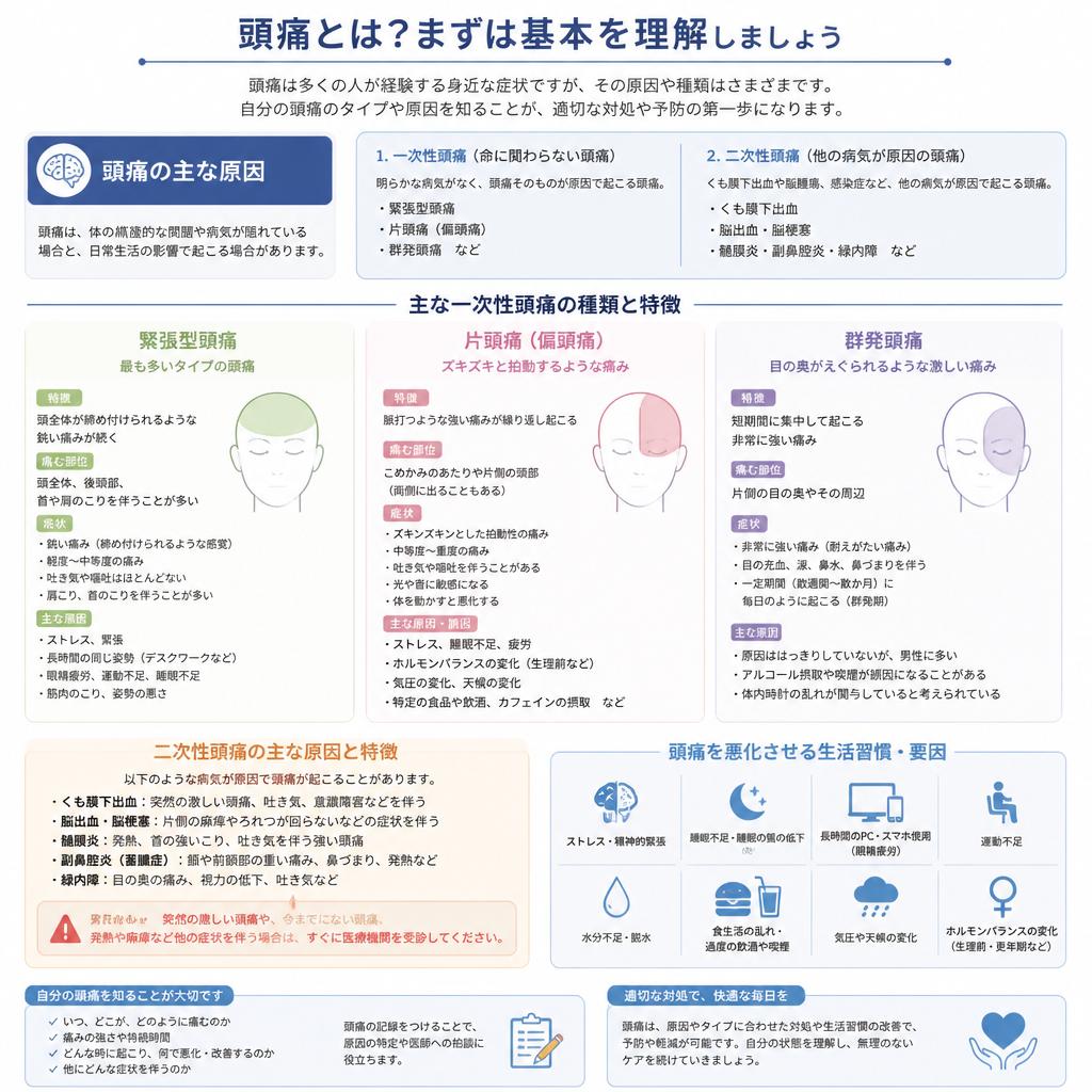 頭痛の原因について
