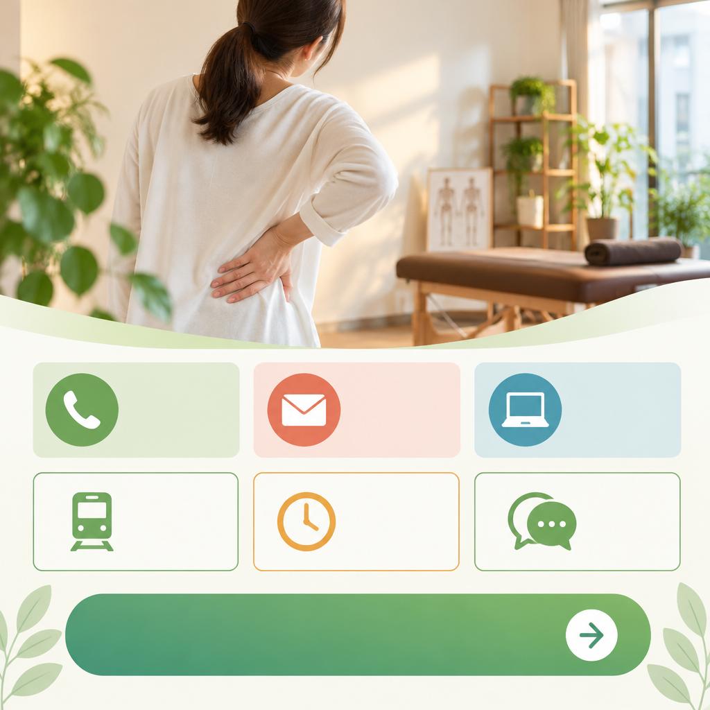 腰の悩みを相談する第一歩を、三軒茶屋のmelioremで